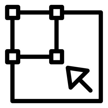 İşareti küçült, web simgesi basit illüstrasyon