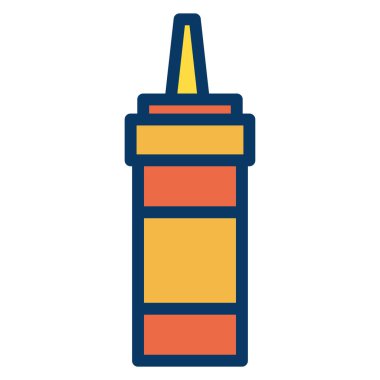 Yapıştırıcı. Web simgesi basit illüstrasyon