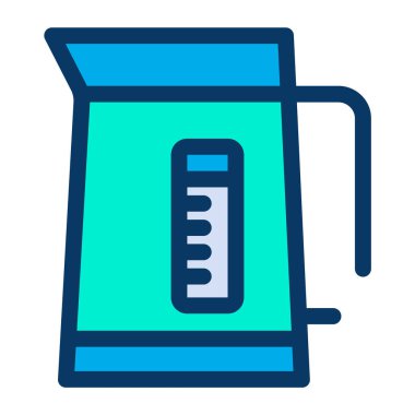 İç bakalım. Web simgesi basit illüstrasyon