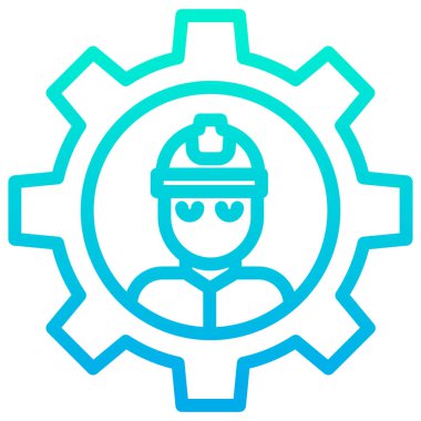 Teçhizat Web simgesi basit illüstrasyon