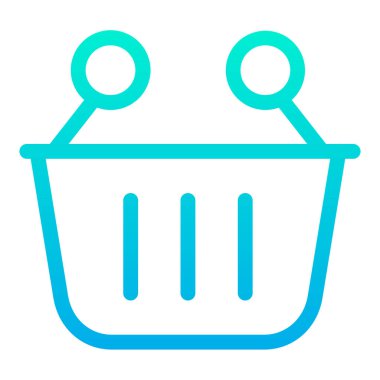 Alışveriş sepeti. Basit tasarım