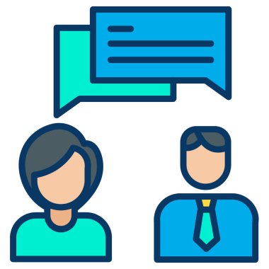 iş konsepti vektör illüstrasyonu basit sanat 