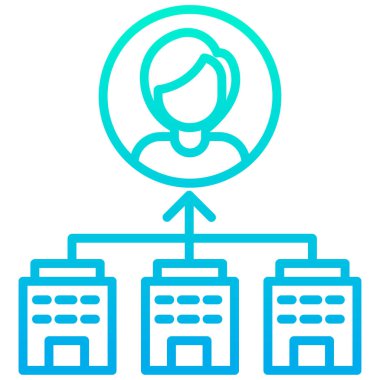 iş konsepti vektör illüstrasyonu basit sanat 