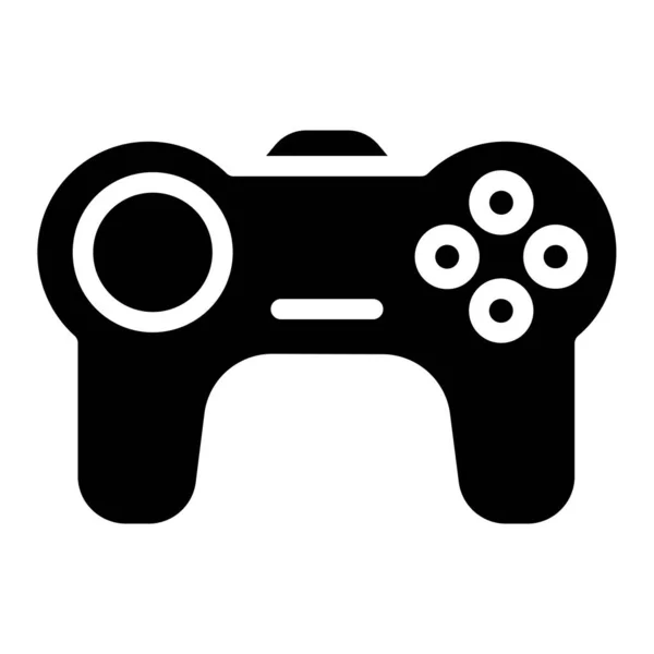 Gamepad Vector Pictogram Illustratie — Stockvector