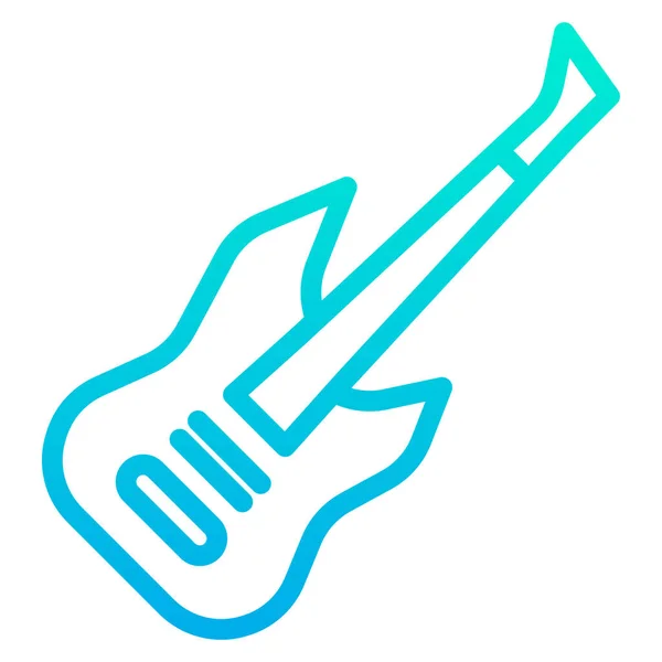 Guitar Simple Design Vector Illustration — Stock Vector