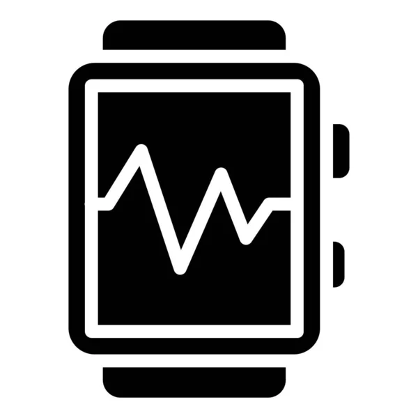 Semplice Icona Smartwatch Illustrazione Vettoriale — Vettoriale Stock
