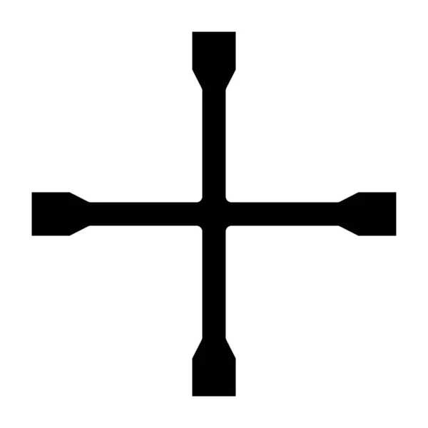 Werkzeug Einfaches Vektor Symbol Auf Weißem Hintergrund — Stockvektor