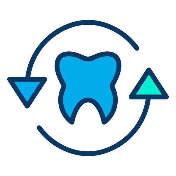 Dental Care Vector Icon — Stock Vector