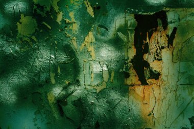 Soyut grunge yeşil arkaplan dokusu