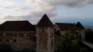 Ljubljana kalesi ve şehir manzarası