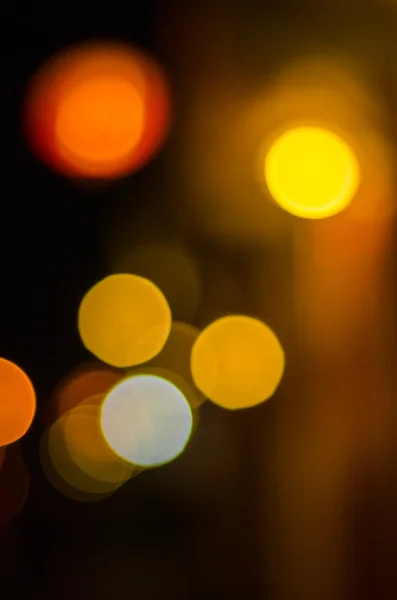 Ufuk kentsel soyut doku, bokeh ışıkları yitirmesi ışıkları ile arka planda şehir ışıkları