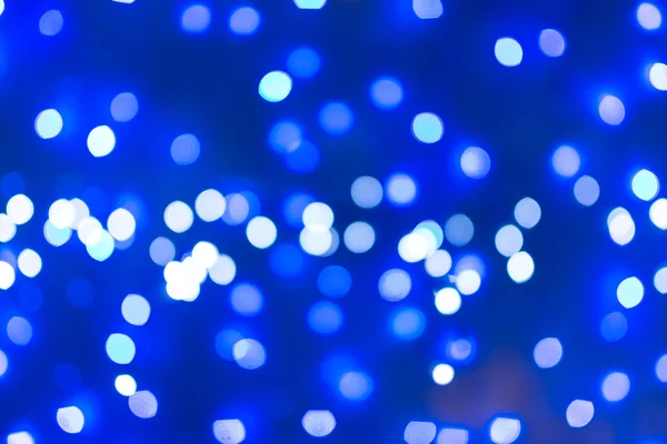 Defocused urban abstract texture, bokeh lights of city lights in — Stock Photo, Image