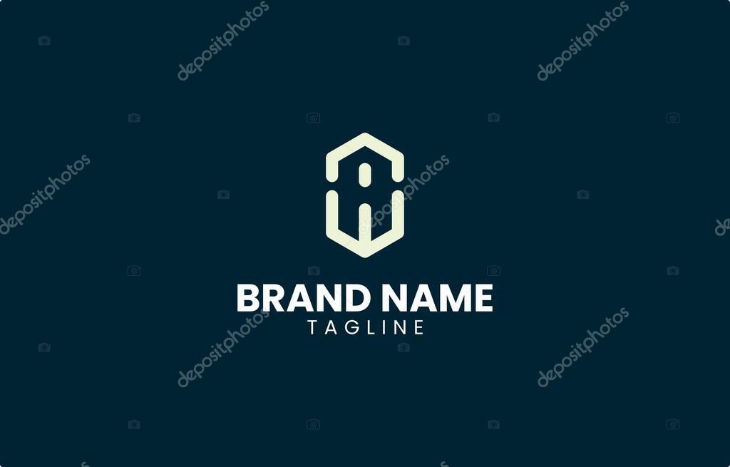 Letter AW Monogram Negative Space Logo Design Vector Template suitable for personal or business brand