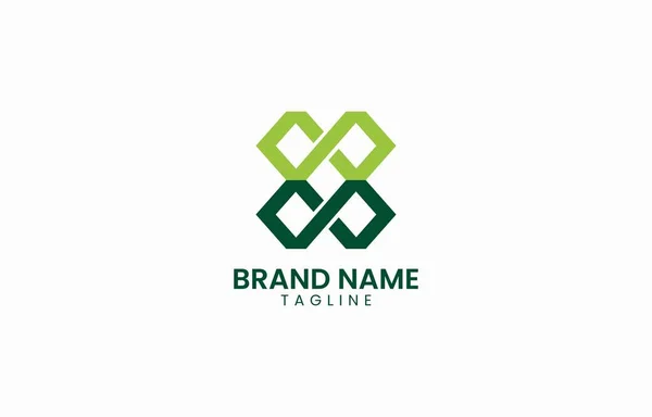 Modelo Vetor Projeto Logotipo Natureza Infinito Apropriado Para Marca Produto —  Vetores de Stock