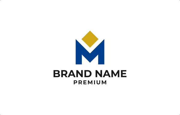 Carta Diamond Logo Vector Design Template Adequado Para Marca Negócios Ilustrações De Stock Royalty-Free