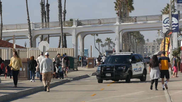 Oceanside California Febrero 2020 Patrulla Escuadrón Interceptor Crucero Del Departamento — Foto de Stock