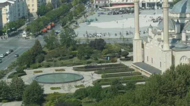 Grozny République Tchèque Ichkérie Caucase Russie Septembre 2019 Journée Concorde — Video