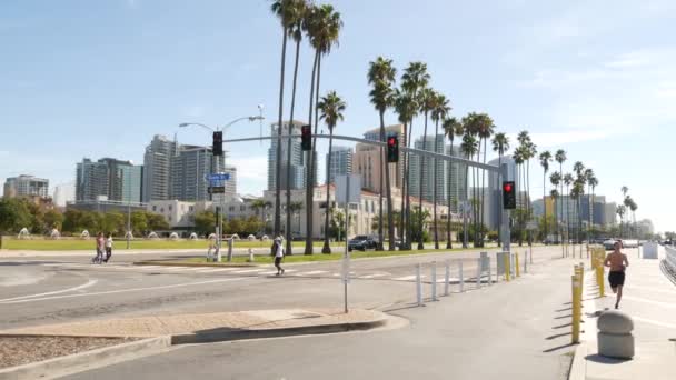 San Diego Kalifornien Usa Jan 2020 Bürgerzentrum Des Bezirks Der — Stockvideo