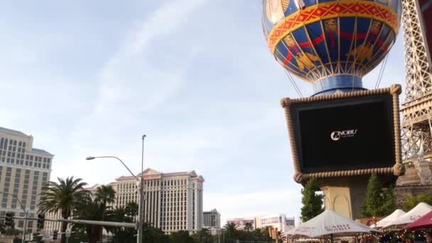 Las Vegas Nevada Usa Mar 2020 Personas Pasarela Peatonal Hombres — Vídeos de Stock