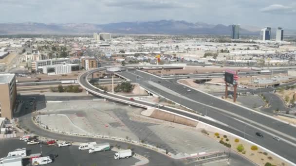 Las Vegas Nevada Usa Mar 2020 Sin Ciudad Desierto Mojave — Vídeo de stock