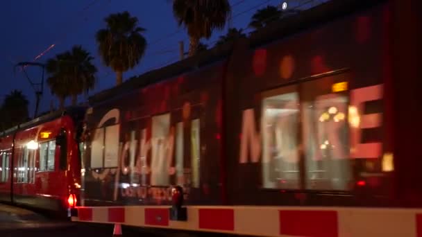 San Diego California Usa Dic 2020 Tram Tram Tram Mts — Video Stock