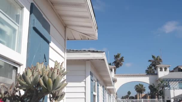 San Diego Californie Usa Nov 2020 Jetée Cristal Bois Chalets — Video