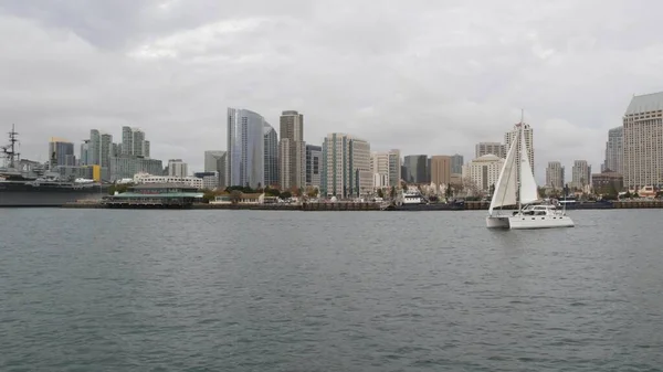 San Diego Kalifornien Usa Dezember 2020 Skyline Der Innenstadt Hochhäuser — Stockfoto