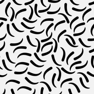 Vektör kusursuz desen. Modern stil soyut doku. Çizgili elementten geometrik fayanslar tekrarlanıyor