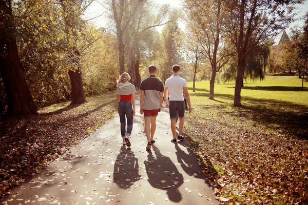 Picnic de otoño para jóvenes —  Fotos de Stock