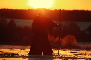 Samuray kış alanındaki