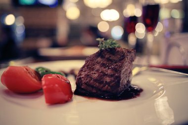 Dereotu ile lezzetli et