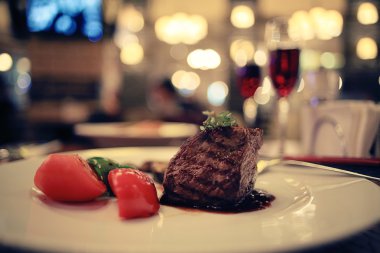 Dereotu ile lezzetli et