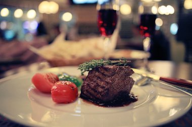 Dereotu ile lezzetli et