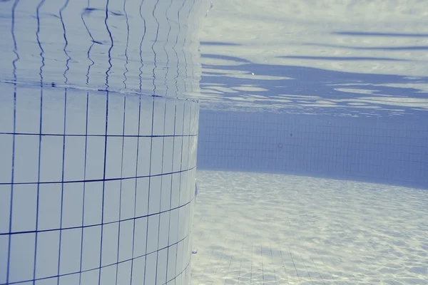 Underwater in swimming pool — Stock Photo, Image