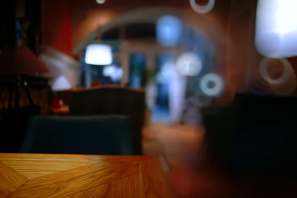 Blurred restaurant interior — Stock Photo, Image