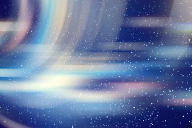 Hareketli kar ile çok renkli çizgiler