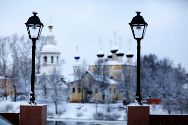 aydınlık kış manzarası