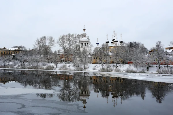 Bright winter landscape — Stock Photo, Image