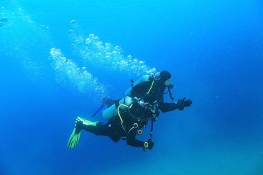 Grup sınavları geçiyor dalgıç
