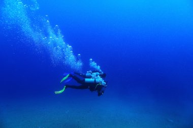 Grup sınavları geçiyor dalgıç