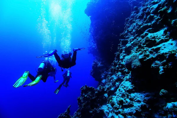 Immersioni subacquee foto — Foto Stock