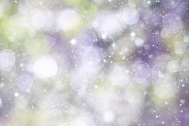 Bokeh arka plan daireler ile