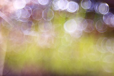 Bulanık Bokeh arka plan