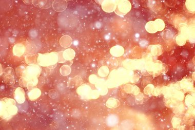 Bokeh arka plan daireler ile