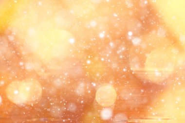 bulanık turuncu bokeh arka plan