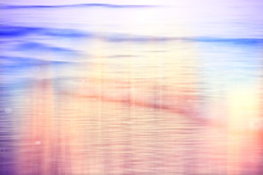 Turuncu degrade bulanıklık