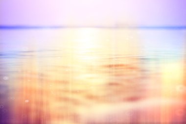 Turuncu degrade bulanıklık