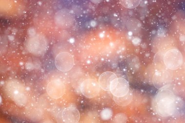 renkli arka plan bokeh vurgulamaktadır