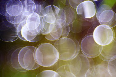  arka plan beyaz daireler ile bulanık