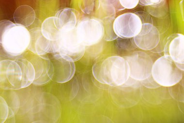 Bulanık Bokeh arka plan